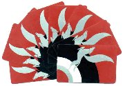 Cardini's cards in Fan